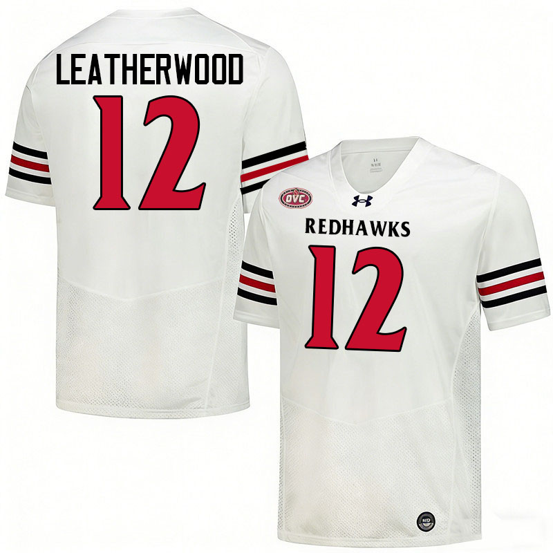 Southeast Missouri State Redhawks #12 Jax Leatherwood College Football Jerseys,Uniforms-White